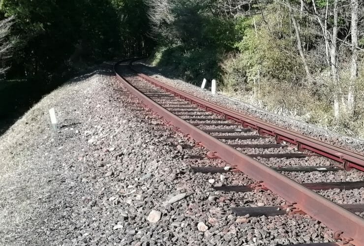 信楽高原鉄道正面衝突の事故現場写真